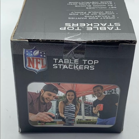 Denver Broncos NFL Table Top Stackers 18 Levels 54 pieces New - Picture 2 of 4
